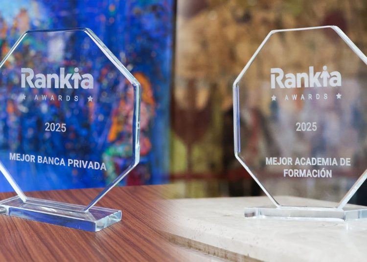 Actinver recibe el premio a la Mejor Banca Privada en México, otorgado por Rankia