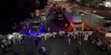 Abren Periférico tras 16 horas de bloqueo por desaparición de Kimberly Moya