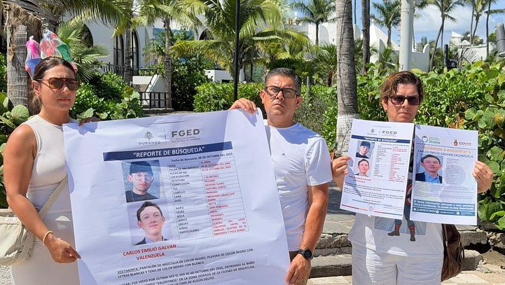 Familiares de Carlos Emilio Galván exigen respuestas sobre su desaparición en Mazatlán