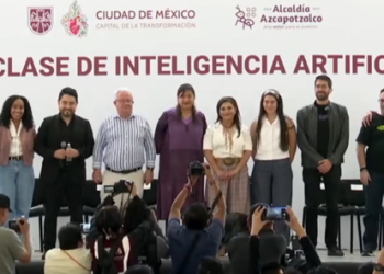 Clara Brugada encabeza mega clase de IA en Azcapotzalco