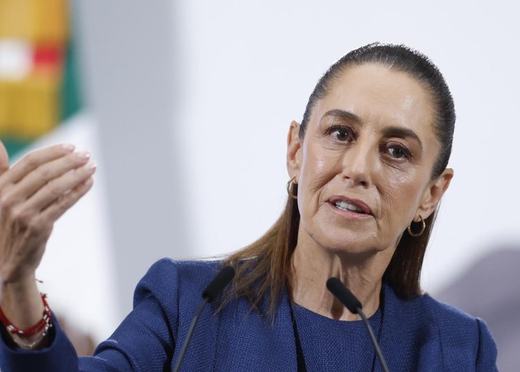 México cumplirá entrega de agua a EU pese a sequía, asegura Sheinbaum | FOTO EFE