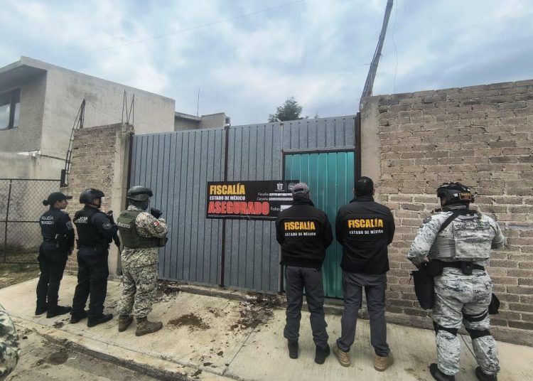 Inmuebles asegurados en la Operación Restitución en Estado de México 2025