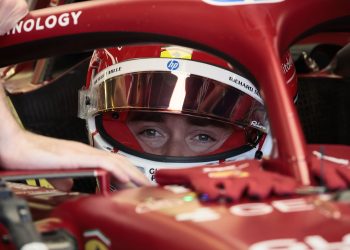 Leclerc dominó el primer libre del GP de la Ciudad de México