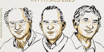 Los ganadores del Premio Nobel de Física 2025: John Clarke, Michel Devoret y John Martinis, pioneros del efecto túnel cuántico macroscópico”