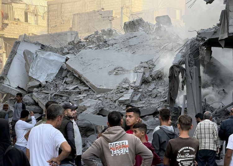 Portavoz militar israelí advierte que la zona oeste de Gaza es “muy peligrosa”. EFE/Str