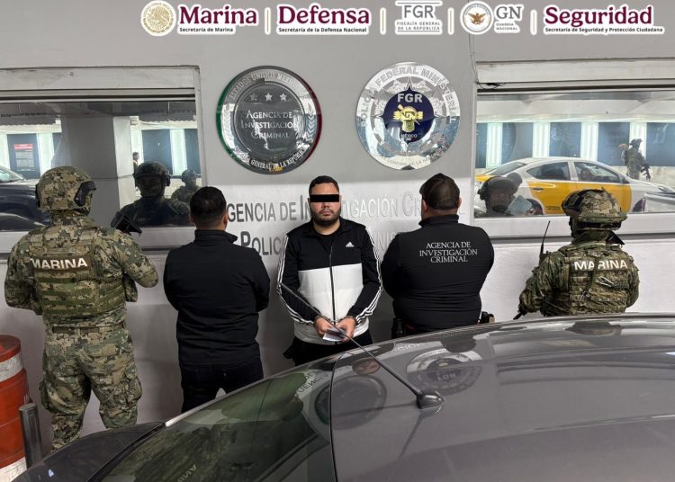 Detenido Jair Francisco “N” alias H4, miembro de Los Beltrán Leyva, con fines de extradición a Estados Unidos