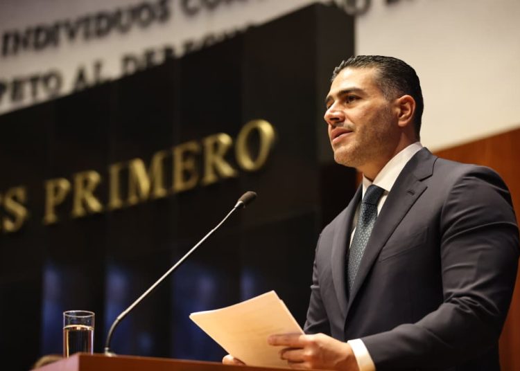 García Harfuch detalla acciones contra el huachicol ante el Senado de la República