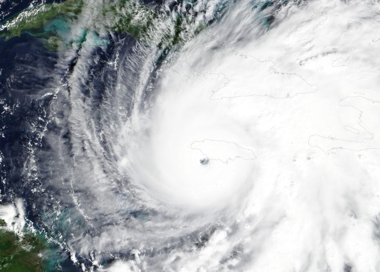 El huracán Melissa azota Jamaica con vientos de hasta 295 km/h, impulsado por el cambio climático. EFE/EPA/NASA WORLDVIEW HANDOUT