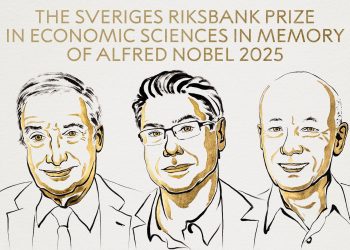 Joel Mokyr, Philippe Aghion y Peter Howitt ganan el Premio Nobel de Economía 2025