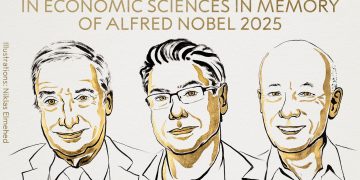 Joel Mokyr, Philippe Aghion y Peter Howitt ganan el Premio Nobel de Economía 2025