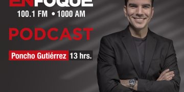 Escúchanos en el 100.1 FM y 1000 AM | enfoquenoticias.com.mx | YouTube | y App