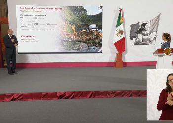 SCT reporta 376 incidencias en carreteras de México por lluvias
