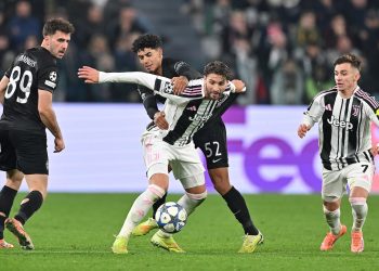 Juventus Turín con un gol salvador que significó el empate ante un gran Sporting