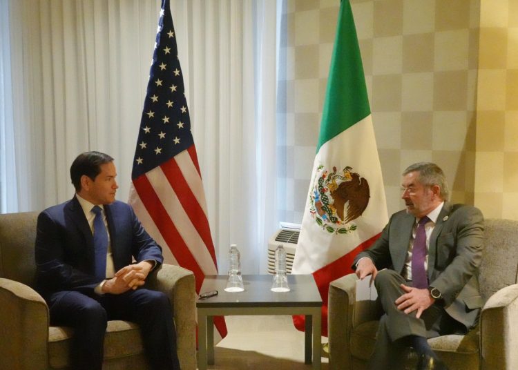 De la Fuente y Rubio revisan avances de colaboración bilateral en G7