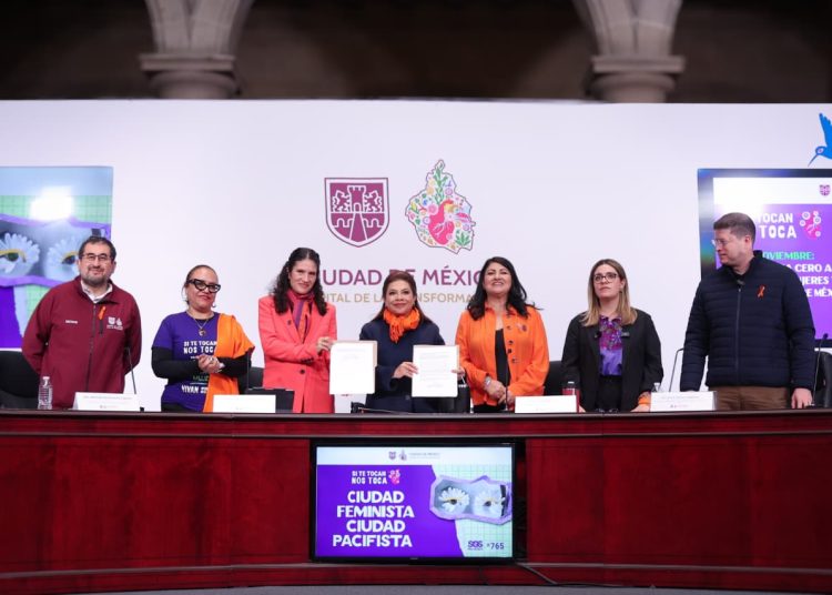 Brugada presenta paquete de reformas para castigar a agresores y reducir feminicidios en CDMX