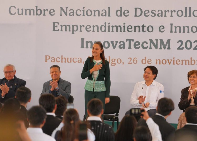 Sheinbaum anuncia la creación del fondo Innova TecNM para impulsar proyectos tecnológicos