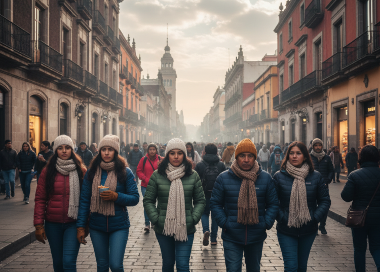 Prepárate para el "congelador": La CDMX bajo alerta por bajas temperaturas | IMAGEN REALIZADA CON IA