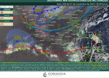 🌬️ Frente frío número 12 provoca lluvias y bajas temperaturas en el norte y noreste del país