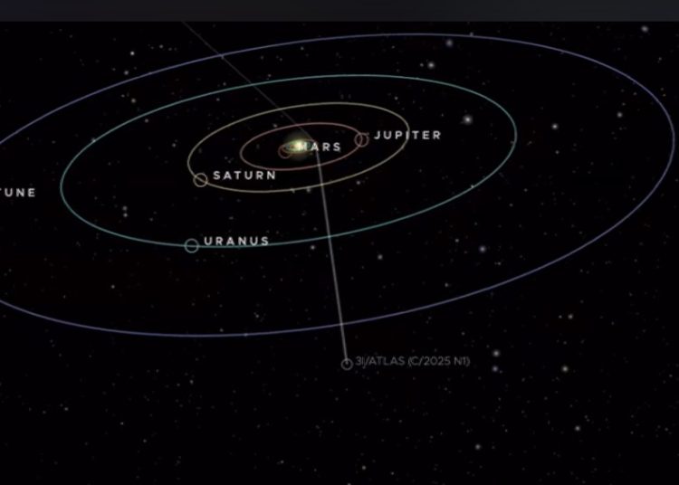 La NASA Publica Primeras Imágenes del Cometa 3I/ATLAS: Un Viajero Interstellar Que Revela Secretos de Otros Sistemas | CAPTURA NASA