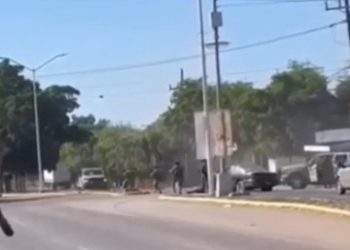 🚓 Así fue el enfrentamiento entre sicarios y marinos en Aguaruto, Sinaloa