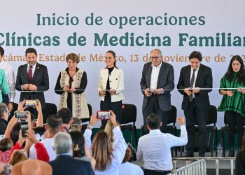 Claudia Sheinbaum y Delfina Gómez inauguran nuevo hospital del ISSSTE en Tecámac