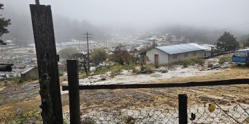❄️ Durango recibe su primera nevada de la temporada con el Frente Frío 15