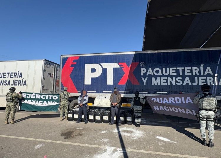 Decomisan 300 kilogramos de metanfetamina en frontera de Sonora