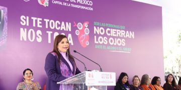 Clara Brugada lanza campaña “Si Te Tocan, Nos Toca” contra la violencia de género en CDMX