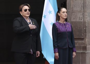 Sheinbaum recibe a Xiomara Castro para reforzar relación bilateral con Honduras
