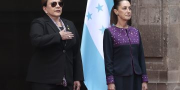 Sheinbaum recibe a Xiomara Castro para reforzar relación bilateral con Honduras