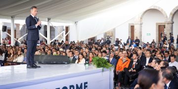 Jalisco: Pablo Lemus rinde su primer informe de Gobierno y anuncia más apoyo a víctimas, educación y salud