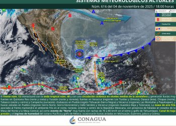 🌧️ Frente Frío 12 provoca lluvias fuertes en el sureste de México