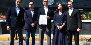 PAN presenta denuncia ante la FGR por violencia en marcha del 15-N