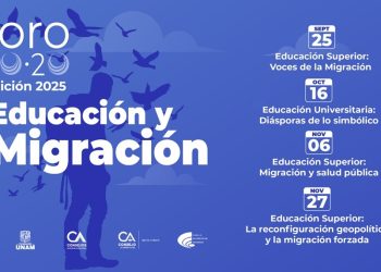 La Fundación UNAM presenta la 3era conferencia del FORO 20-20 sobre Educación y Migración