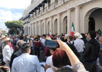 Marchan en Veracruz miles de personas tras convocatoria de la ‘Generación Z’