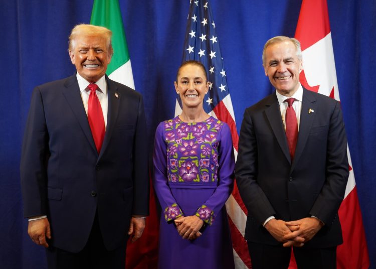 Sheinbaum califica de "muy bien" su primera reunión con Trump en Washington