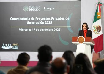 🎙️ “Con los proyectos, se pone por delante la seguridad de todo el sistema eléctrico nacional”: SENER