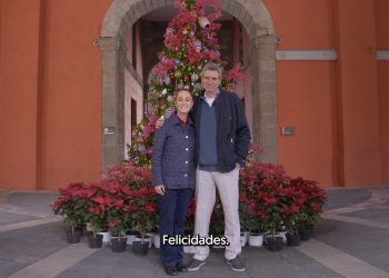 🎄 Sheinbaum reconoce labor de migrantes y trabajadores esenciales en mensaje navideño