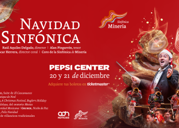 La Sinfónica de Minería presenta un espectáculo navideño para toda la familia