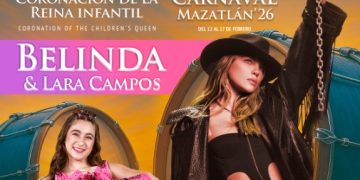 📯 Belinda, Edén Muñoz y Yuridia encabezan el Carnaval Internacional de Mazatlán 2026: ¡Arriba la Tambora!