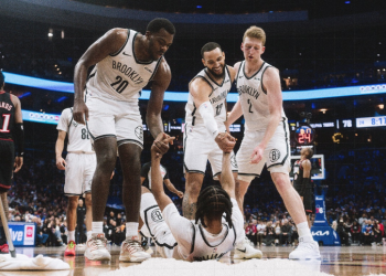 Los Nets de Brooklyn vencieron cómodamente a los Philadelphia 76ers