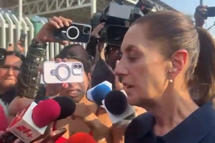 Sheinbaum visita a heridos por accidente de tren en Oaxaca; anuncia indemnizaciones | / CAPTURA DE PANTALLA X @SPRInforma