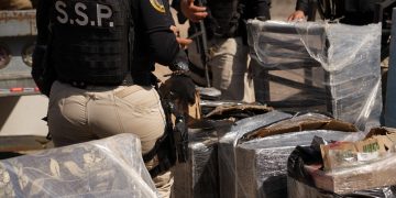 Aseguran camión con droga valuada en 69 millones en la carretera Campeche–Mérida