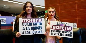 Chocan Marko Cortés y Yunes en discusión de vapeadores