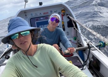 La travesía sigue marcando hitos inolvidables. En el día 16 de navegación, la tripulación de Oceánida integrada por
