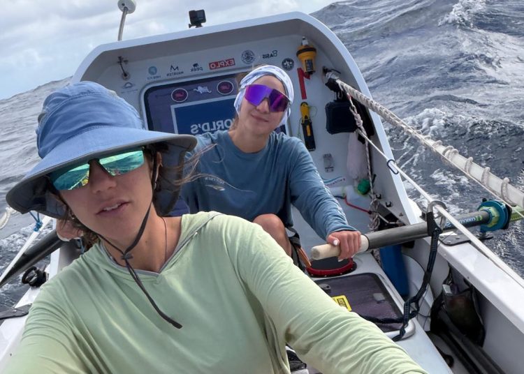 La travesía sigue marcando hitos inolvidables. En el día 16 de navegación, la tripulación de Oceánida integrada por