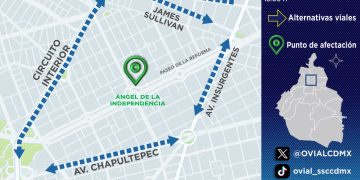 SSC desplegará operativo de seguridad y vialidad por la Fiesta de Año Nuevo 2026 en Paseo de la Reforma