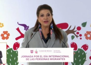 Clara Brugada llama a crear ciudades solidarias para proteger a personas migrantes