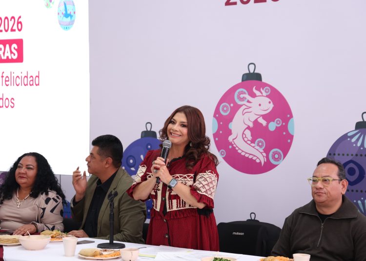 La jefa de Gobierno Clara Brugada anunció más de 2 mil obras en la CDMX para 2026