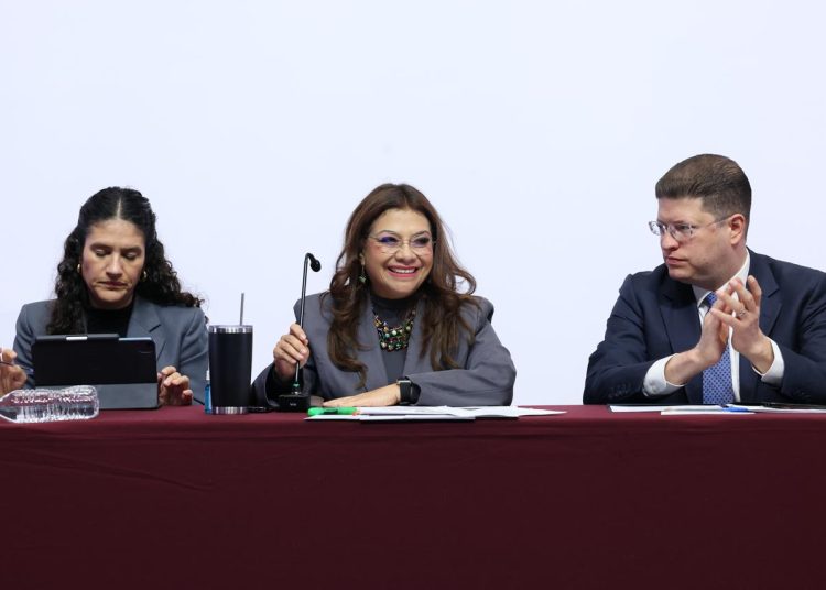 Clara Brugada llamó a un debate pacífico durante la discusión del paquete económico 2026 en la Ciudad de México
